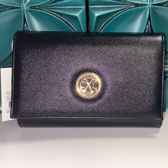 Christian Lacroix Handbags - CXL by Christian Lacroix Glam Caviar Clutch - Black